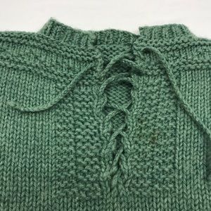 Green Virgin Wool Portuguese Fisherman 
